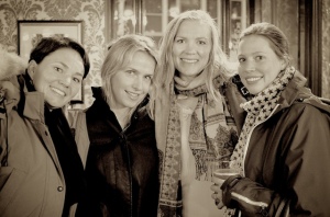 Elisabeth, Nina, Ingrid og Ina